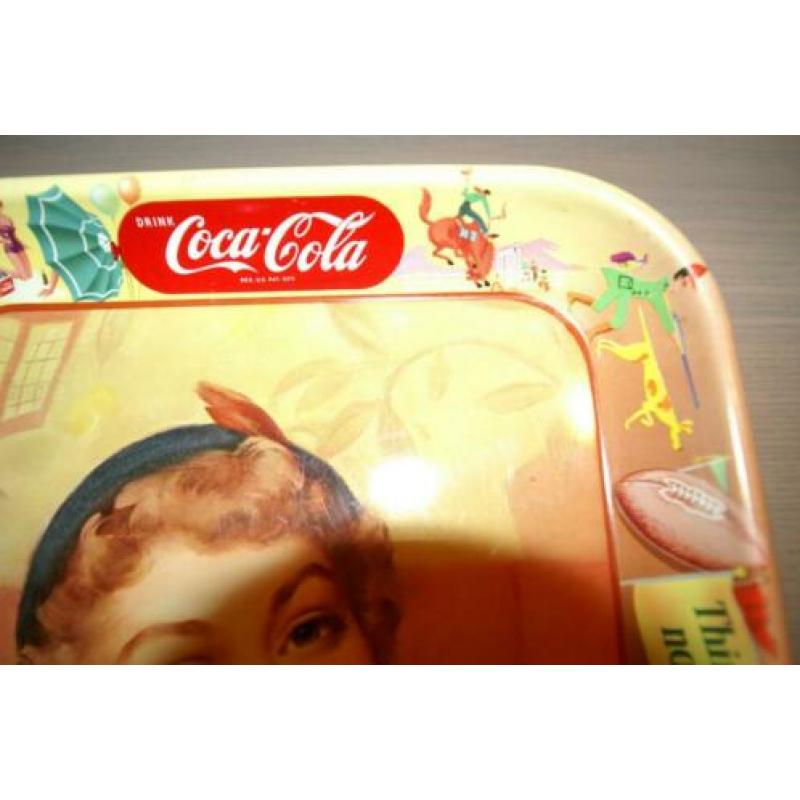 Coca Cola dienblad