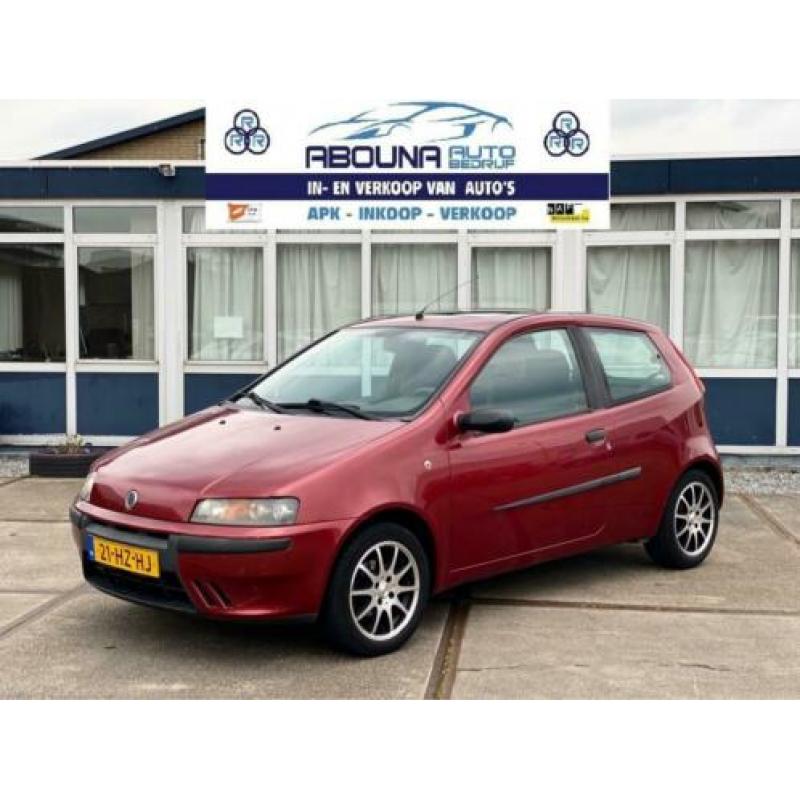 Fiat Punto 1.2 ELX/Stuurbkr/Elek.ramen/Nieuwe Apk