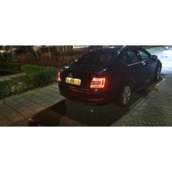 Skoda Octavia Rs interieur Pano 1.6 TDI 77KW DSG 2015 Zwart
