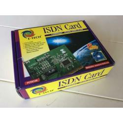 E-Tech PCTA128 PCIv3 PCI ISDN-modemkaart