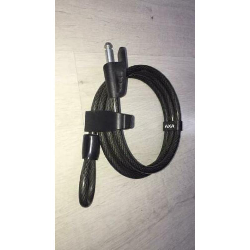 Axa insteek slot kabel lengte 150cm fietsslot nieuw!!