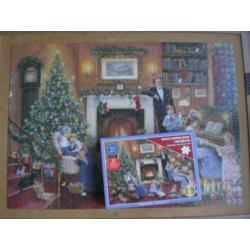 no 2551 - jigsaw family christmas puzzel collectable no 1