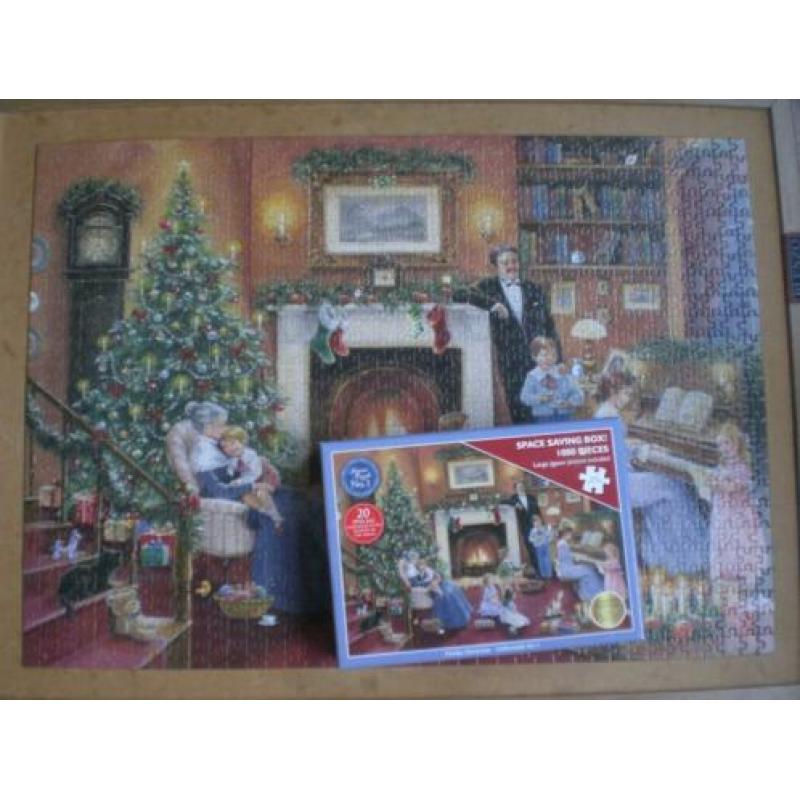 no 2551 - jigsaw family christmas puzzel collectable no 1