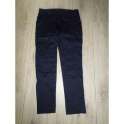 Blauwe pantalon Kookai mt 38 (lengte 30)