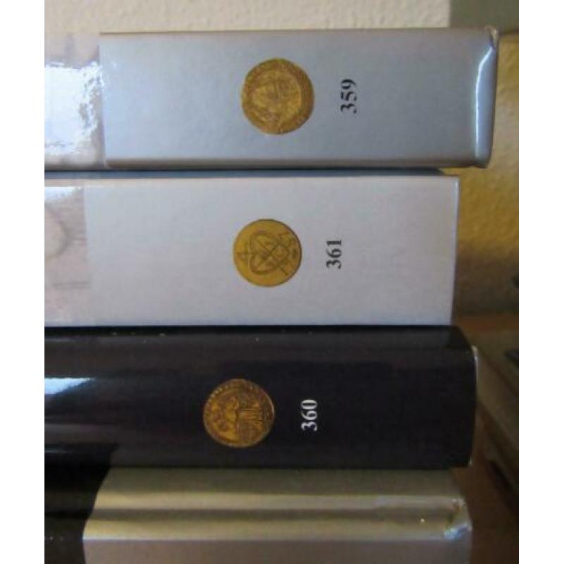8 Muntcatalogi SCHULMAN 13, 18, 24, 25, 26, 359, 360 & 361 !