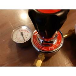 harris drukmeter regulator hydrogen