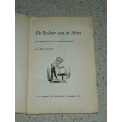 De rechten van de mens Marten Toonder ! 1956