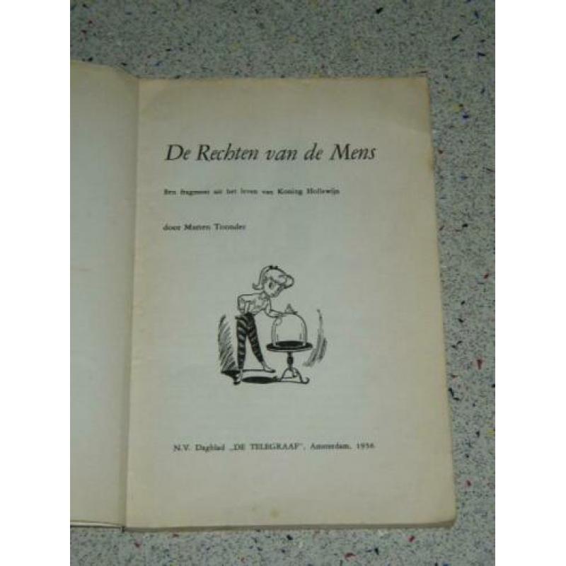De rechten van de mens Marten Toonder ! 1956