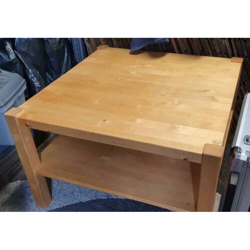 Houten salontafel
