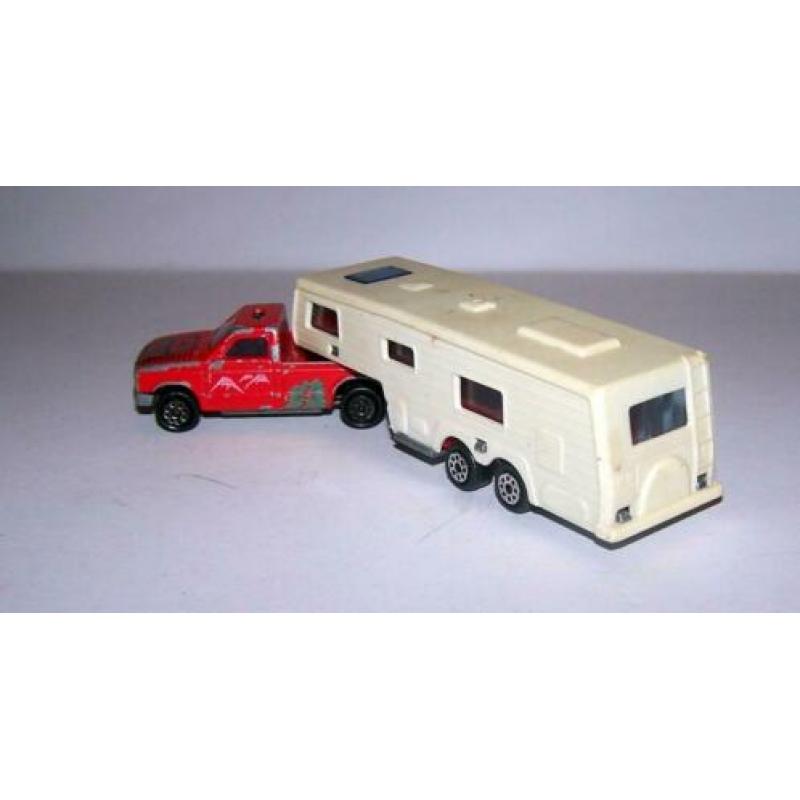 Vintage Majorette Campng-Car De Luxe. Igs. Zeldzaam.