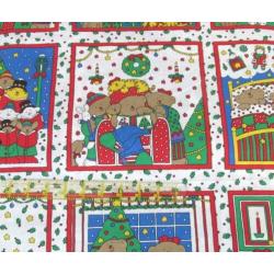 quilt panel kerstpanel 10 vlakken 3,00