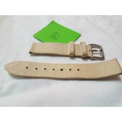 Horlogebandje 18 mm canvas Nato 22 mm band