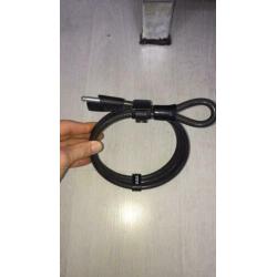 Axa insteek slot kabel lengte 150cm fietsslot nieuw!!