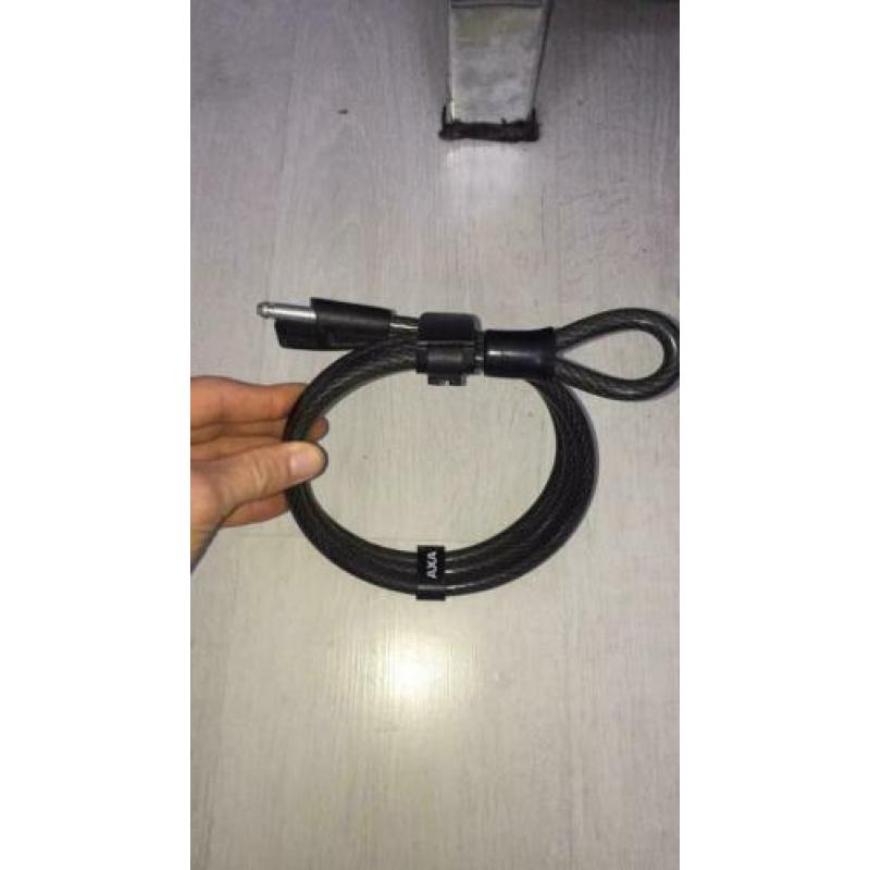 Axa insteek slot kabel lengte 150cm fietsslot nieuw!!