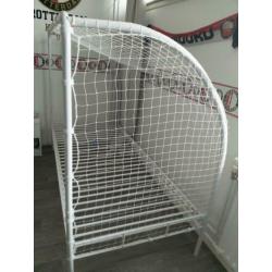 1 persoons Voetbal bed met goal