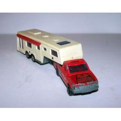 Vintage Majorette Campng-Car De Luxe. Igs. Zeldzaam.