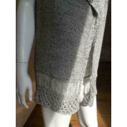 4029 mouwloos grijs mouwloos vest YAYA WOMEN; Mt=S"