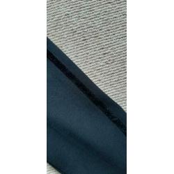 Zwart colbert/blazerjasje tricotstof maat L
