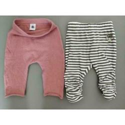 2x broekje (Le Chic en Petit Bateau) draagmaat 62