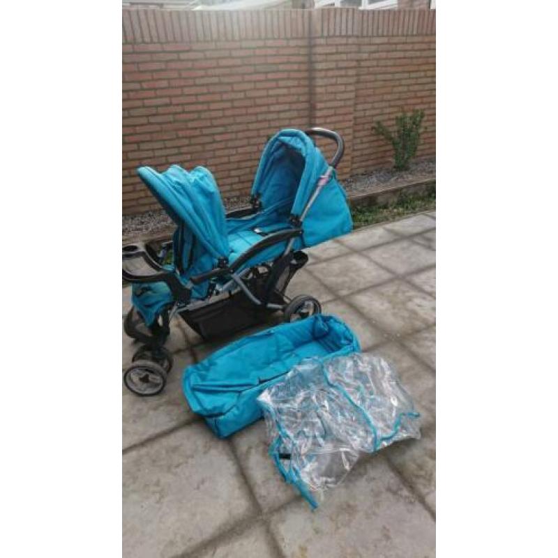 smalle duo wagen veel opbergruimte!