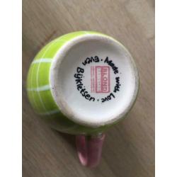 Blond Amsterdam koffie kopje groen