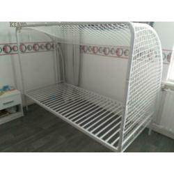1 persoons Voetbal bed met goal