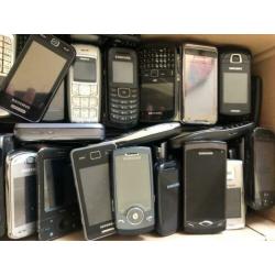 partij telefoons : samsung ,htc , nokia , ....