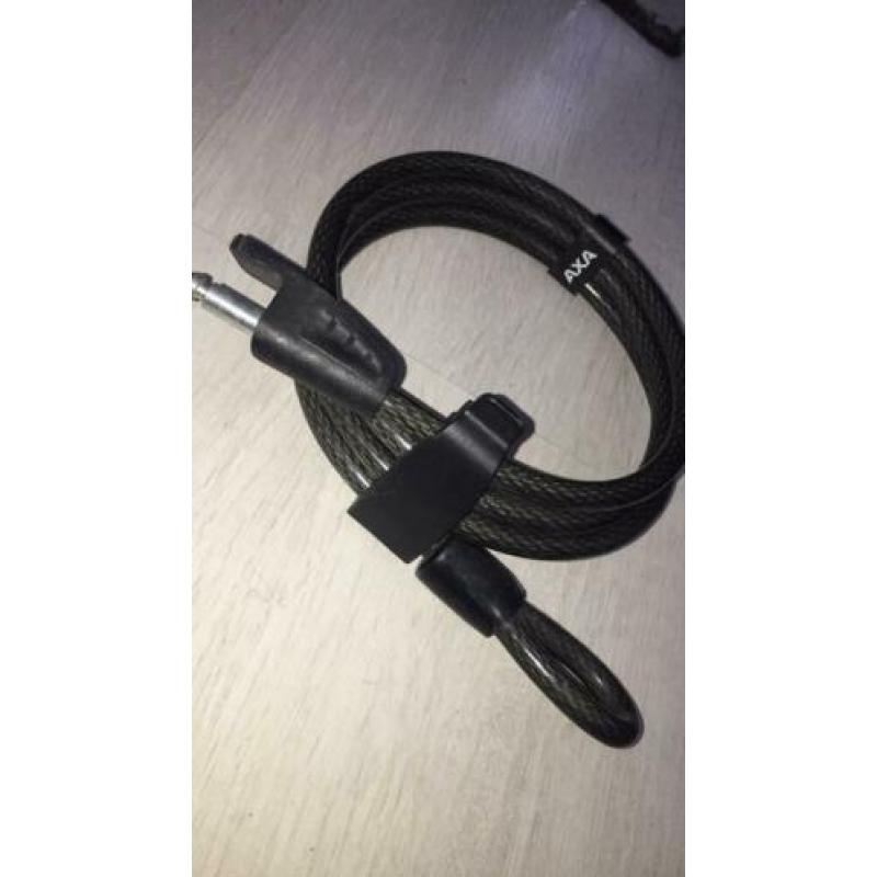 Axa insteek slot kabel lengte 150cm fietsslot nieuw!!
