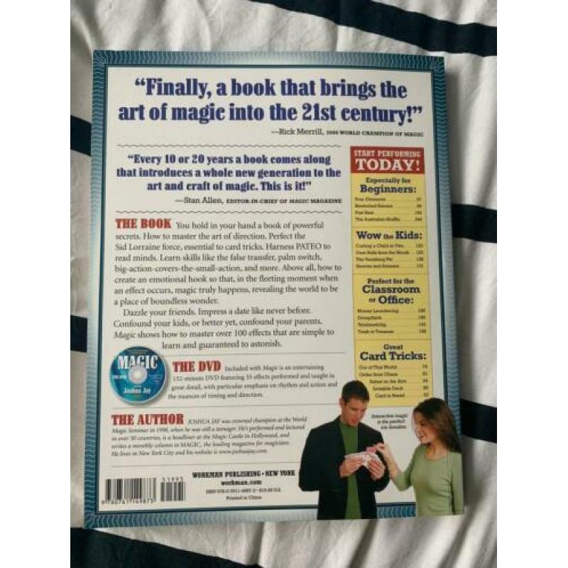 Magic goochel cursus boek Engelstalig