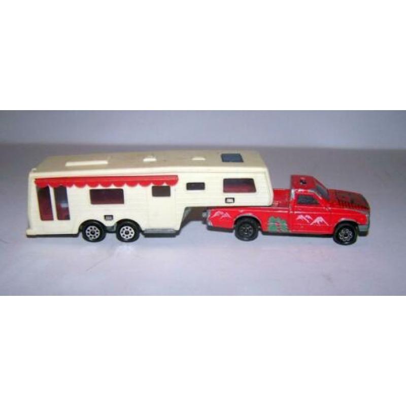 Vintage Majorette Campng-Car De Luxe. Igs. Zeldzaam.