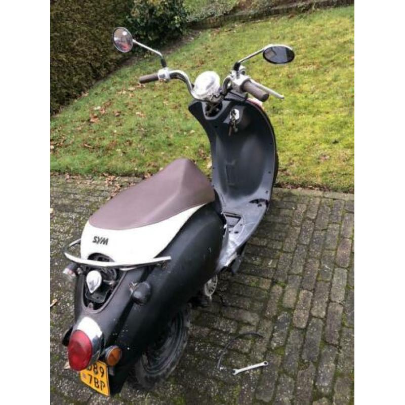 Sym mio loopt niet