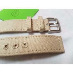 Horlogebandje 18 mm canvas Nato 22 mm band