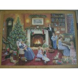 no 2551 - jigsaw family christmas puzzel collectable no 1