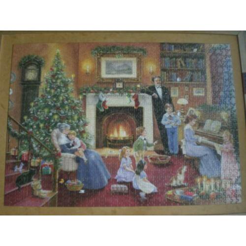 no 2551 - jigsaw family christmas puzzel collectable no 1