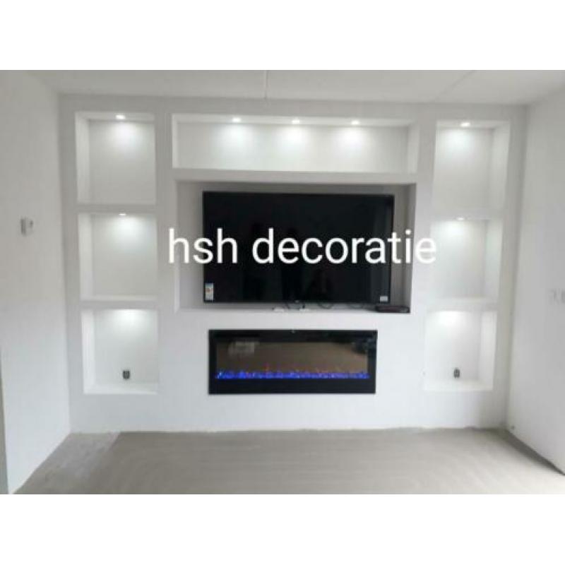 Badkamer wc renovatie tegelzetter inbouw kast cinewall