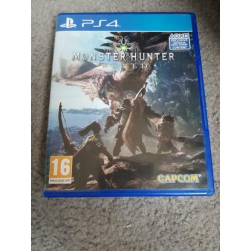 Monster Hunter World Ps4