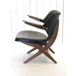 Pelikaan - Vintage Design Fauteuil, vintage Teeffelen stoel