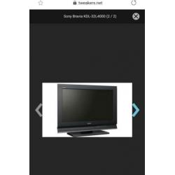 sony Bravia kdl 32l4000