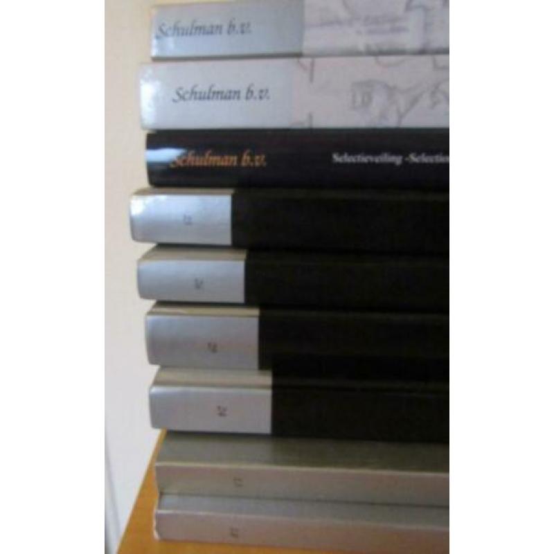 8 Muntcatalogi SCHULMAN 13, 18, 24, 25, 26, 359, 360 & 361 !