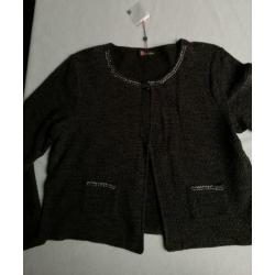 New! Street One 90% cotton Jacket size 44 Blue