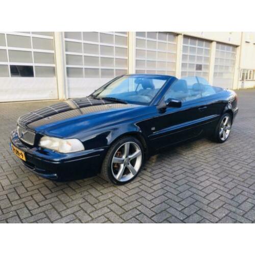 Volvo C70 2.0 T 163PK Cabrio 2000 Blauw youngtimer