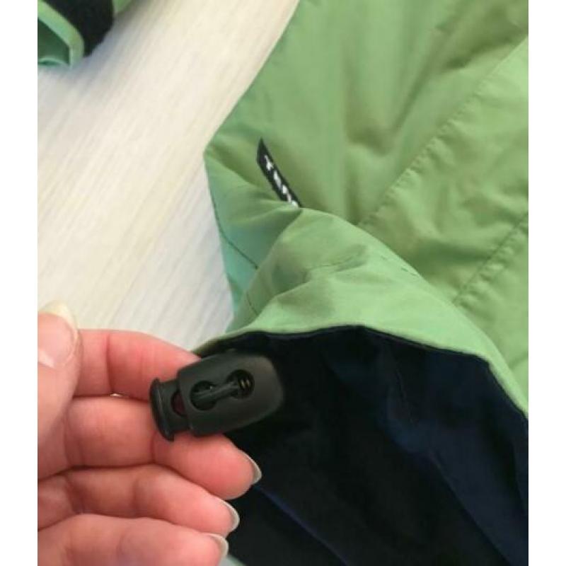 Groene Tenson jas/jacket (wind- en waterdicht) maat M/50