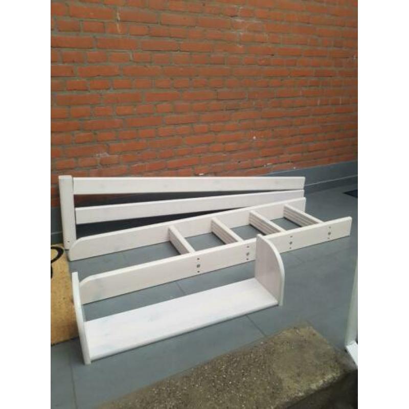 Flexa White wash hoogslaper verhoging set.