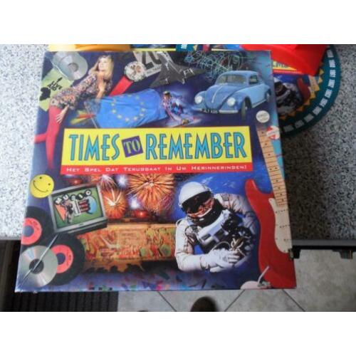 times to remember gezelschaps spel