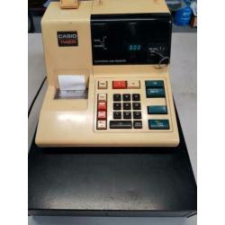 Casio 114 ER kas register met geld lade.
