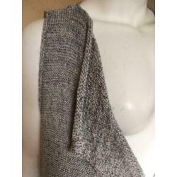 4029 mouwloos grijs mouwloos vest YAYA WOMEN; Mt=S"