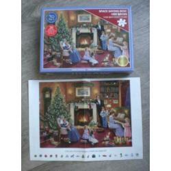 no 2551 - jigsaw family christmas puzzel collectable no 1