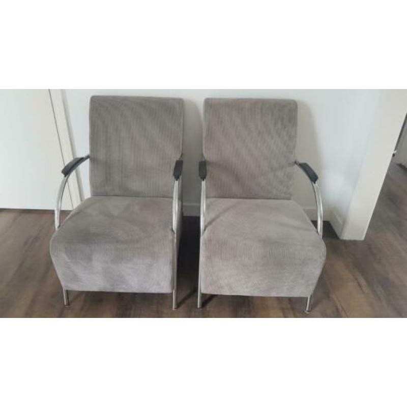 2x Wood Halifax Fauteuils