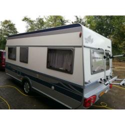 Zeer mooie Fendt 470 F caravan met dwarsbed
