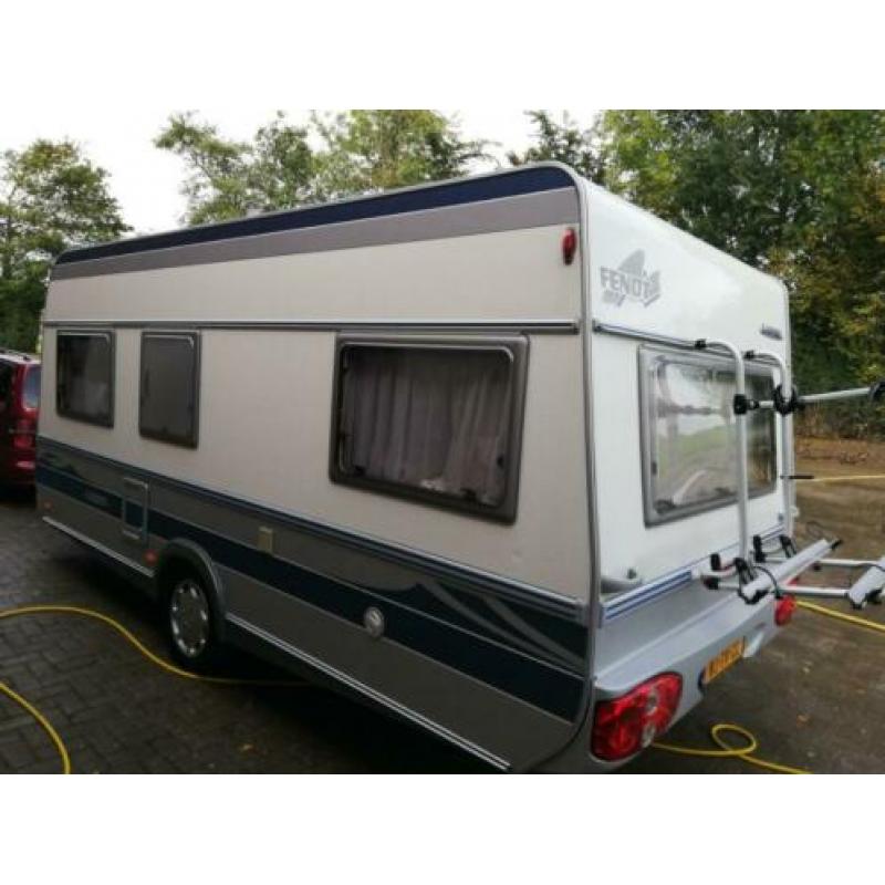 Zeer mooie Fendt 470 F caravan met dwarsbed